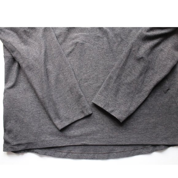 Lululemon Surge Warm Reflective 1/2 Zip / Medium / Heathered Graphite Grey - Picture 7 of 10